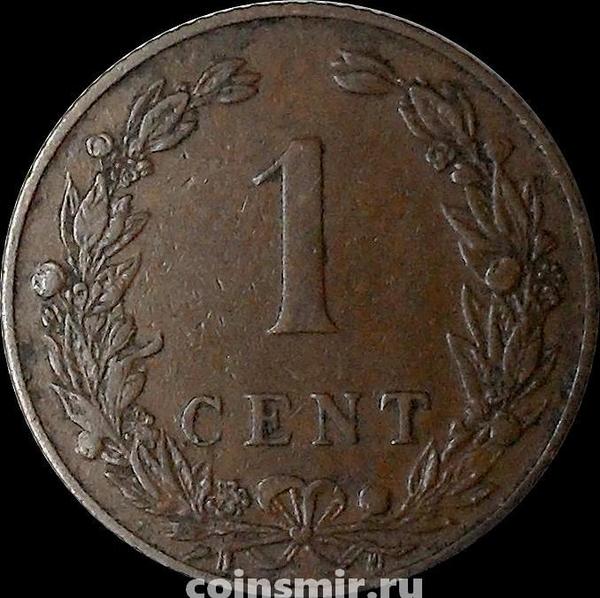 1 цент 1902 Нидерланды.