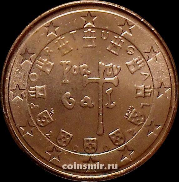 1 евроцент 2002 Португалия.