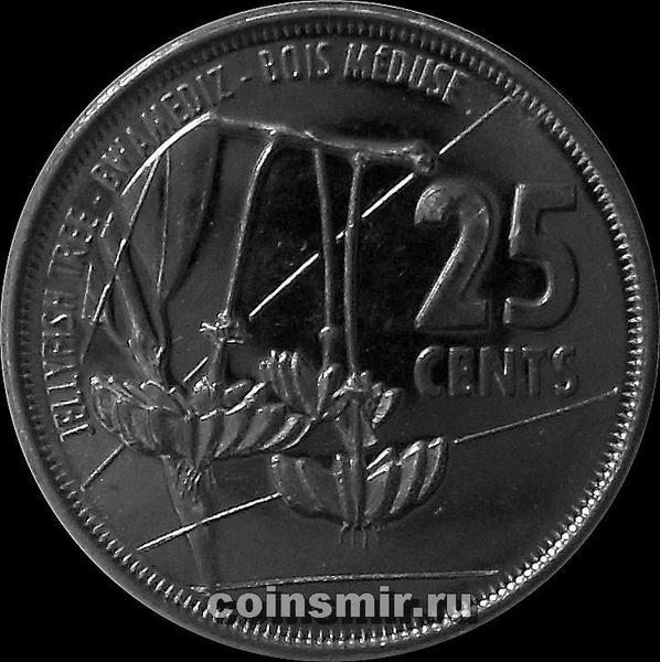 25 центов 2016 Сейшельские острова.