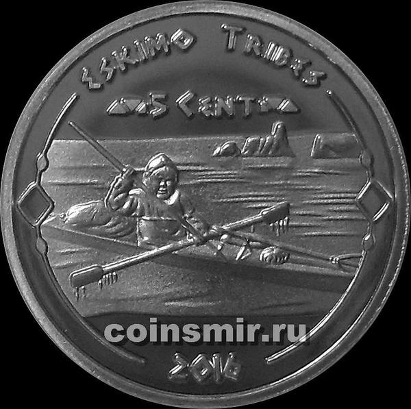 5 центов 2016 Эскимосы.
