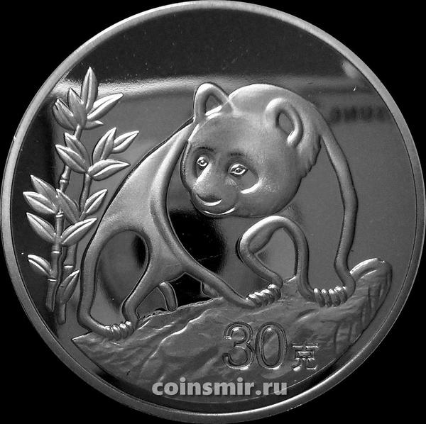 30 грамм 1990 Китай. Панда.