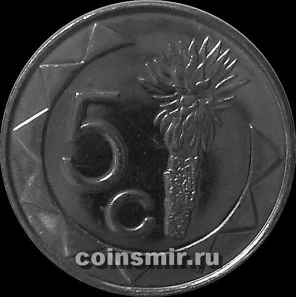 5 центов 2002 Намибия. (в наличии 2009 год)