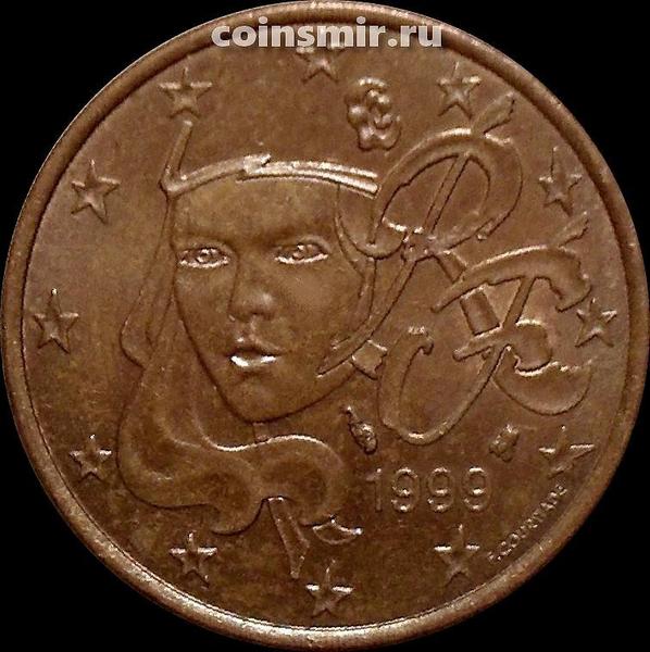 5 евроцентов 1999 Франция. VF