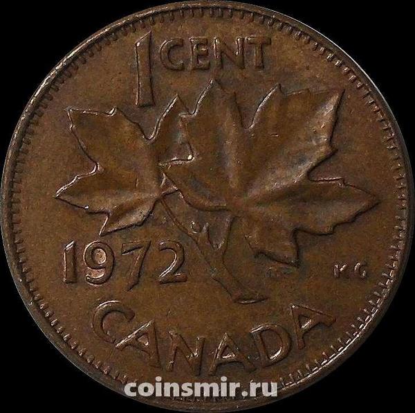1 цент 1972 Канада.
