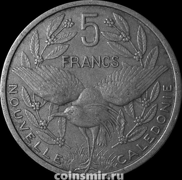 5 франков 1952 Новая Каледония.