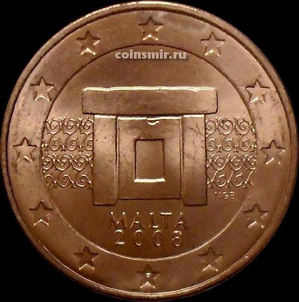 5 евроцентов 2008 F Мальта.