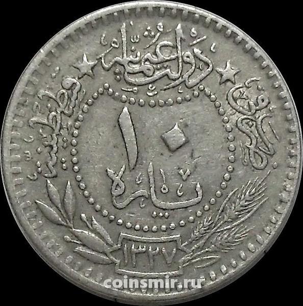 10 пара 1912 (1327/4) Турция. Османская империя.