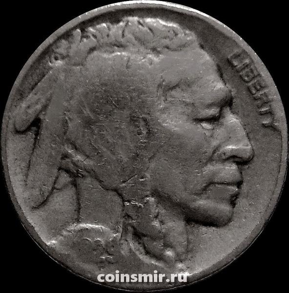 5 центов 1929 D США. Индеец.