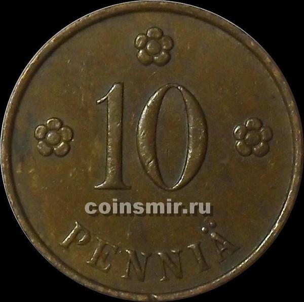 10 пенни 1940 Финляндия.