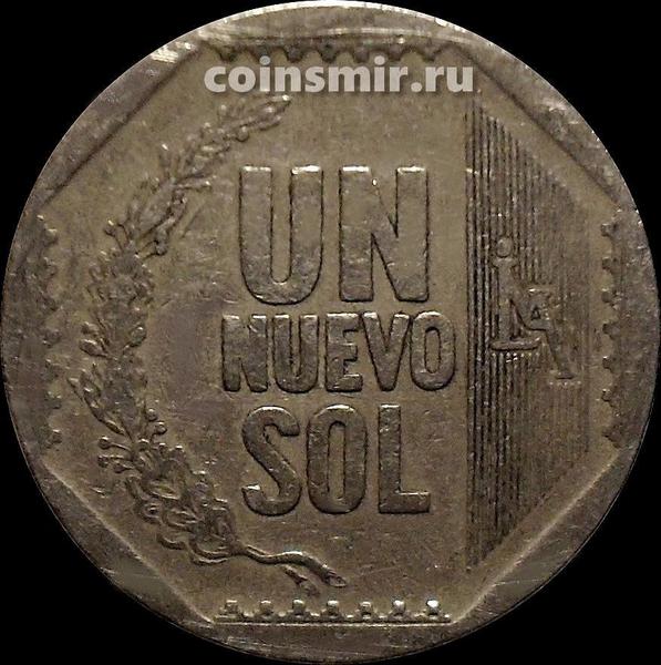 1 новый соль 2009 Перу.