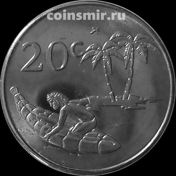 20 центов 2017 Токелау.