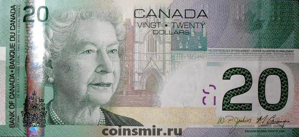 20 долларов 2004 (2010) Канада.