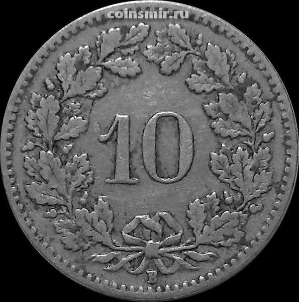 10 раппенов 1906 В Швейцария.