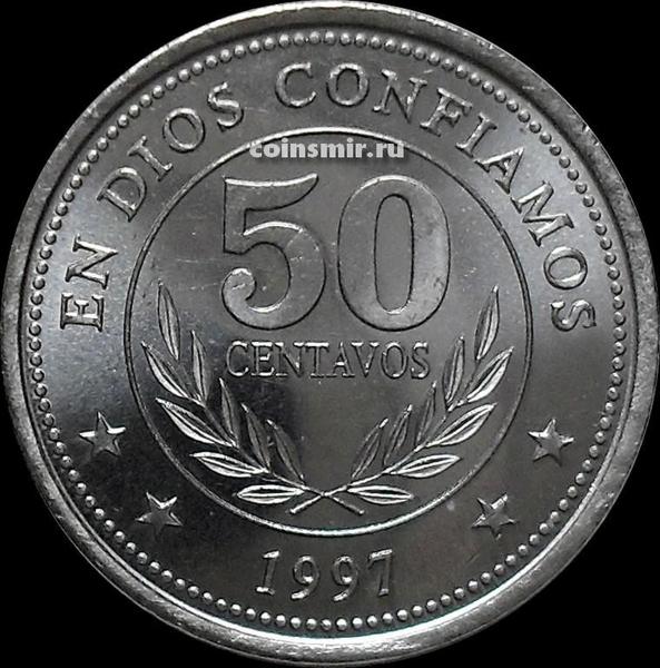50 сентаво 1997 Никарагуа.