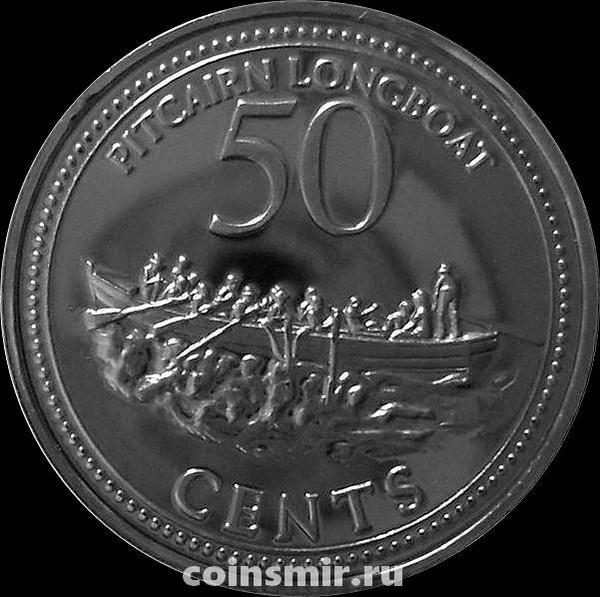 50 центов 2009 острова Питкэрн.