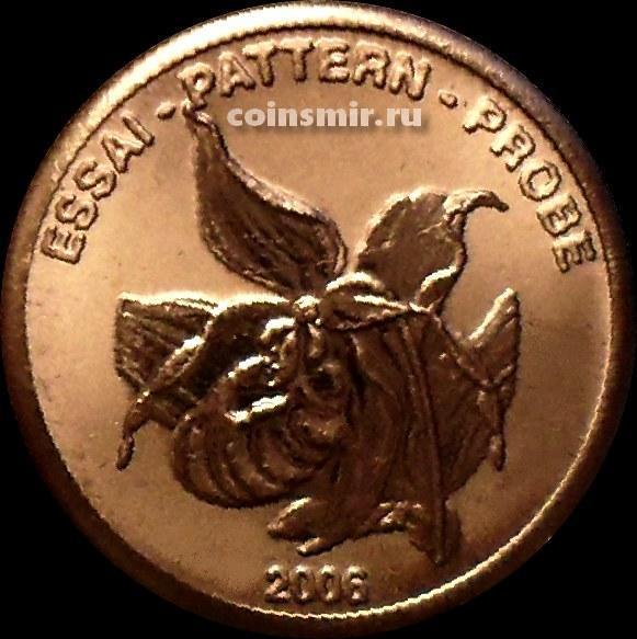 2 евроцента 2006 Швеция. Европроба. Ceros.