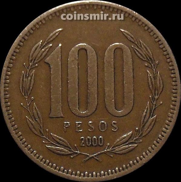 100 песо 2000 Чили.