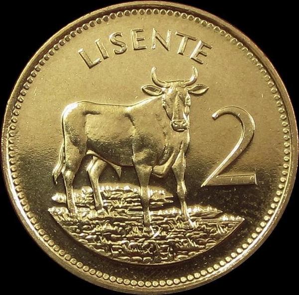 2 лисенте 1992 Лесото.