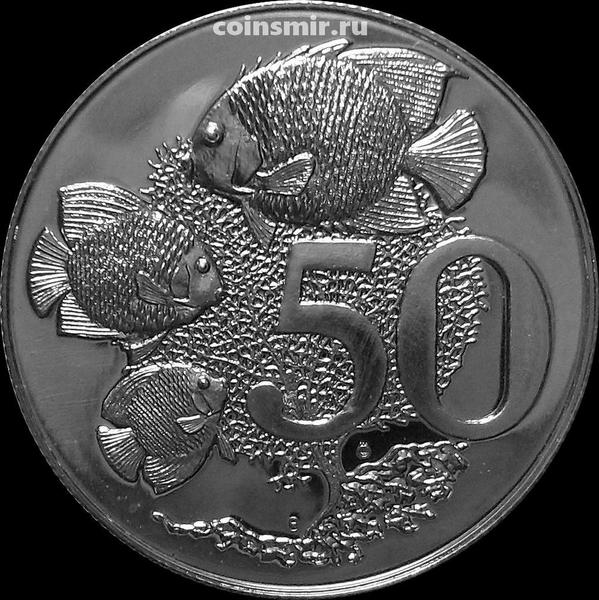 50 центов 1972 Каймановы острова.