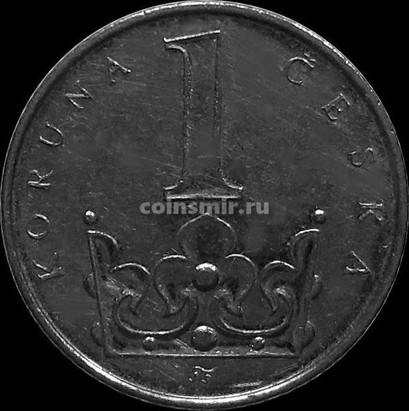 1 крона 2009 Чехия.