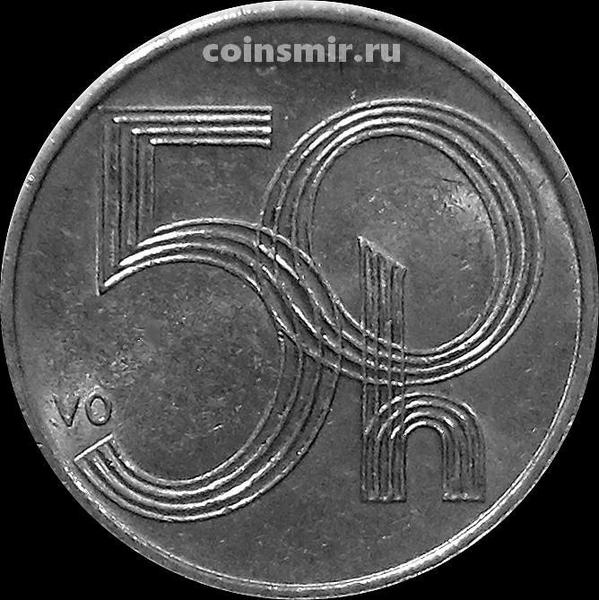 50 геллеров 2002 Чехия.