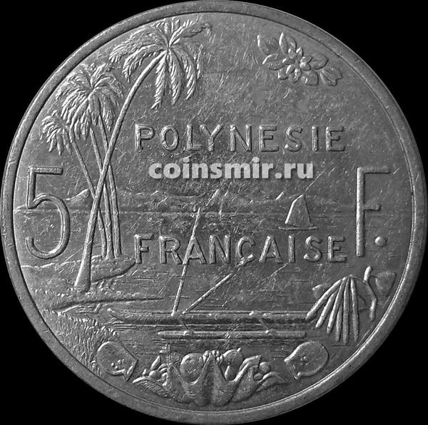 5 франков 2010 Французская Полинезия.