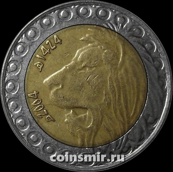20 динаров 2004 Алжир. Лев. (в наличии 2000 год)