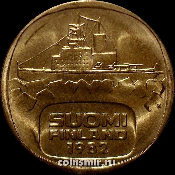 5 марок 1982 К Финляндия. Ледокол Урхо.