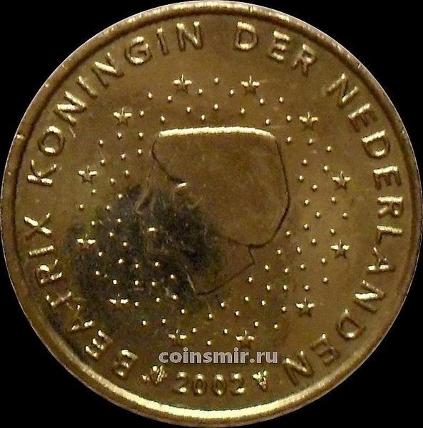 50 евроцентов 2002 Нидерланды. Беатрикс.