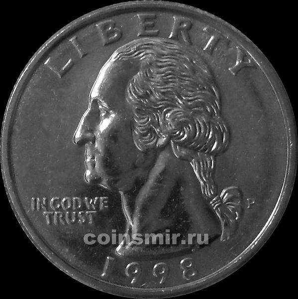 25 центов 1988 Р США. Джордж Вашингтон.
