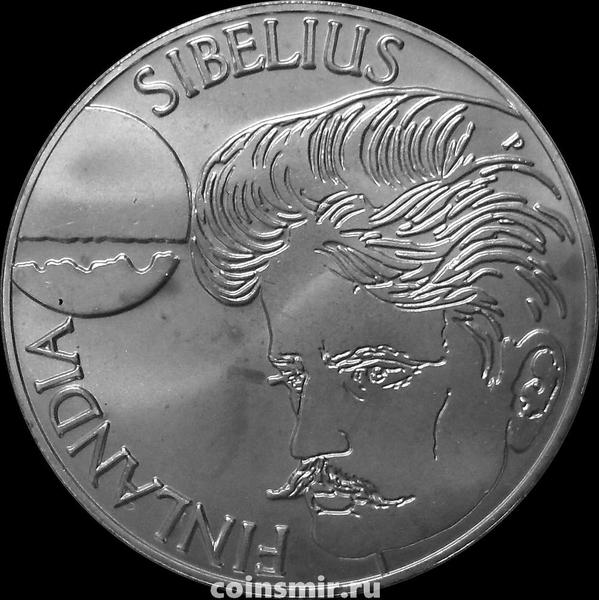100 марок 1999 Финляндия. Композитор Ян Сибелиус.