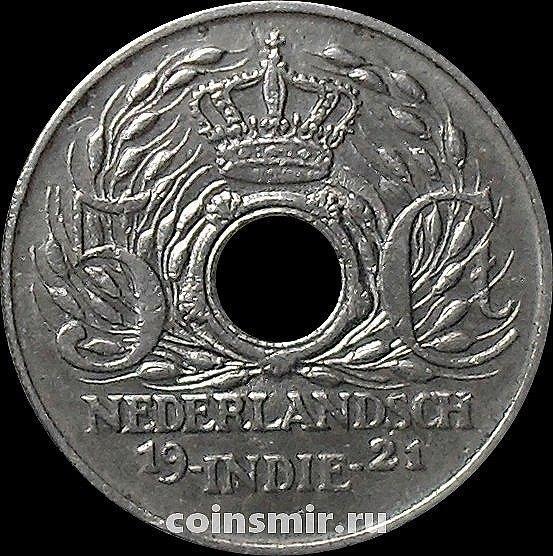 5 центов 1921 Нидерландская Индия.