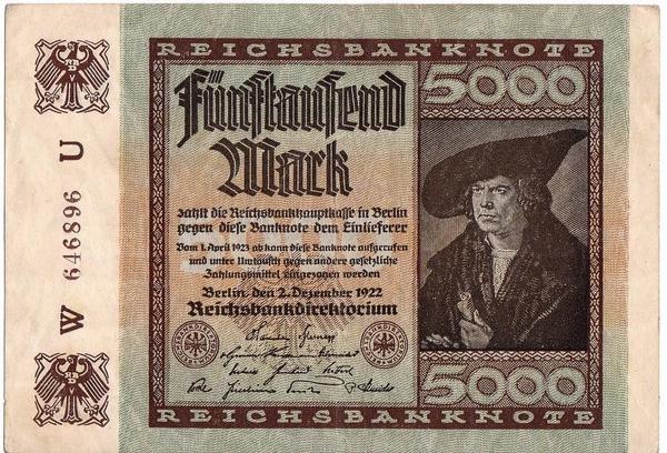 5000 марок 1922 Германия.