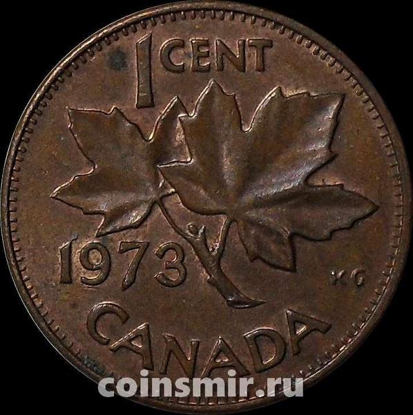 1 цент 1973 Канада.