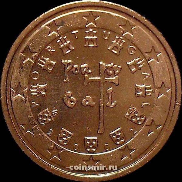 2 евроцента 2002 Португалия.