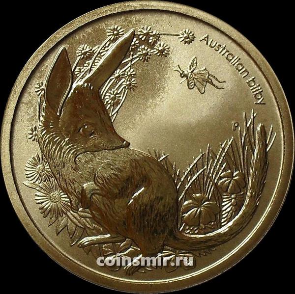 1 доллар 2011 Австралия. Кроличий бандикут.