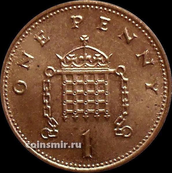 1 пенни 1999 Великобритания.