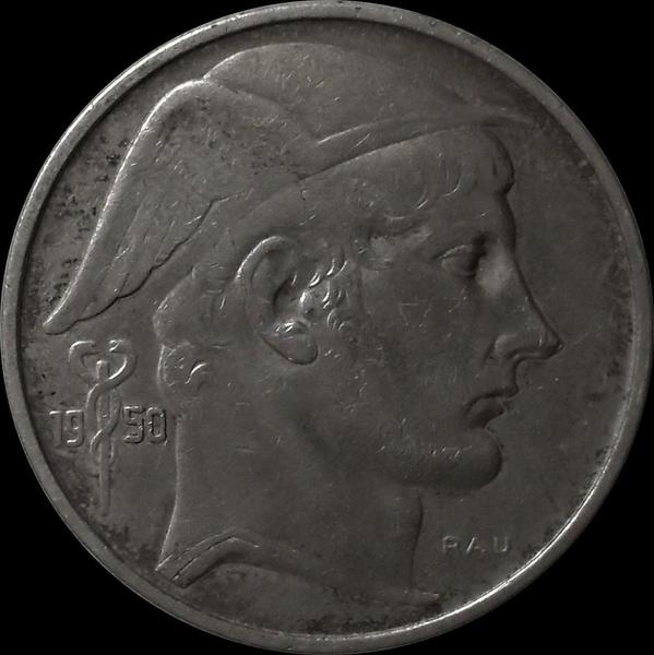 50 франков 1950 Бельгия. BELGIE.