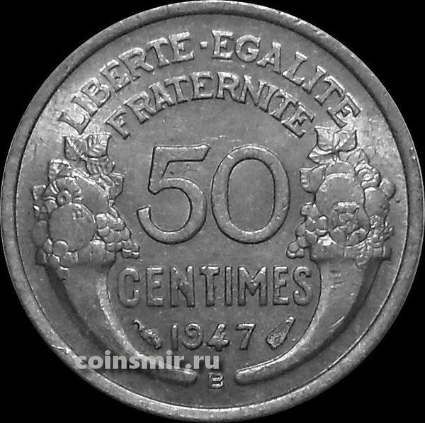 50 сантимов 1947 В Франция.