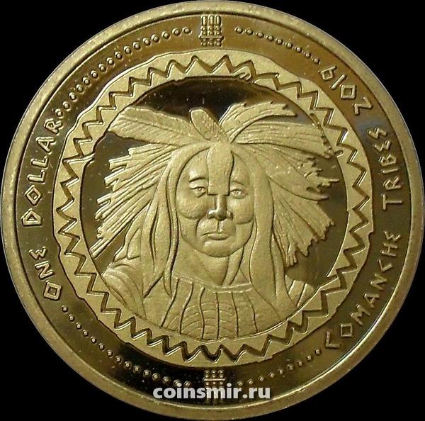 1 доллар 2019 племя Команчи.