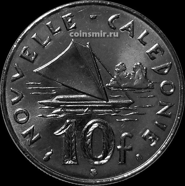 10 франков 2001 Новая Каледония.