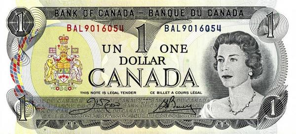 1 доллар 1973 Канада.