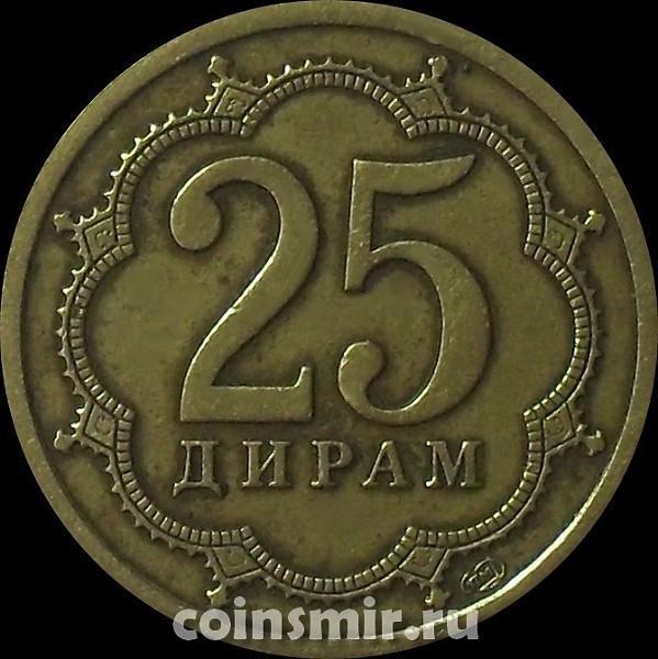 25 дирамов 2006 СПМД Таджикистан. Магнит.