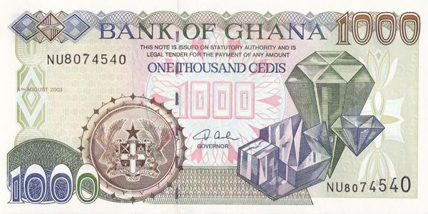 1000 седи 2003 Гана.