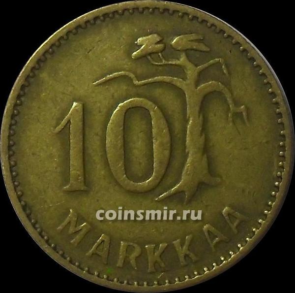 10 марок 1953 Н Финляндия.