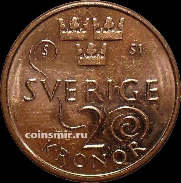 2 кроны 2016 Швеция.