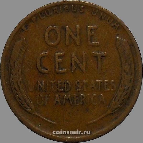 1 цент 1929  США.
