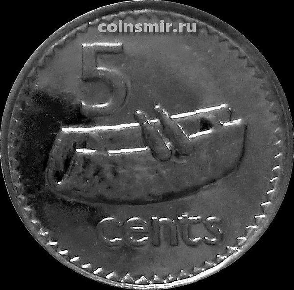 5 центов 1992 острова Фиджи. Фиджийский барабан.