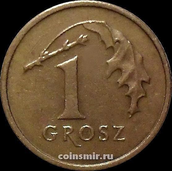 1 грош 2002 Польша.