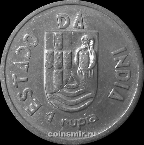 1 рупия 1935 Португальская Индия.